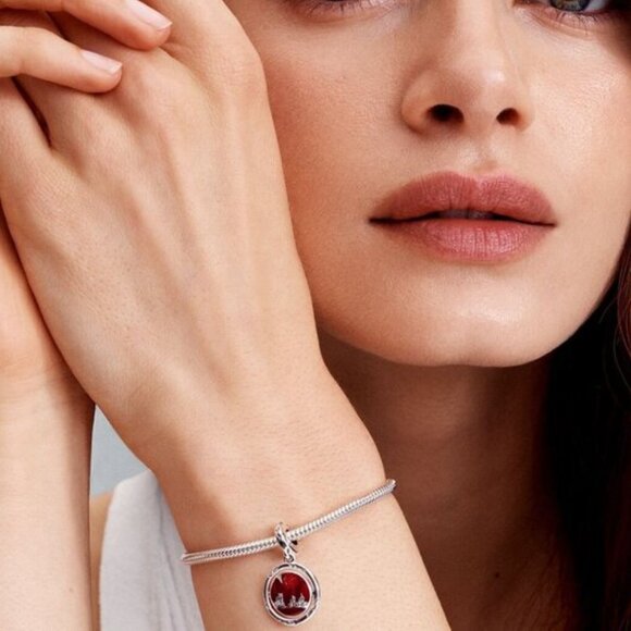 Pandora Stranger Things Glow-in-the-dark Upside Down Dangle Charm - Picture 4 of 5